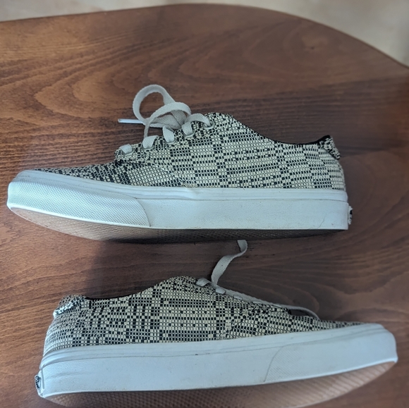 Vans Black and white texture Ultra Cush sneakers size 7 - Picture 6 of 7